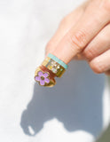 Mint Enamel Child of God Ring - Wear with style