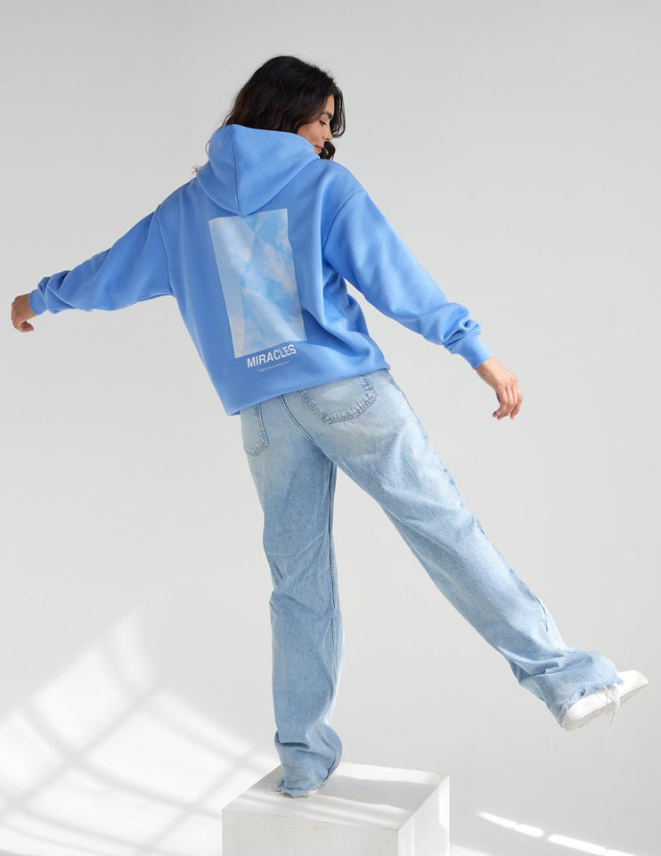 Miracles Blue Unisex Hoodie - Wear with style