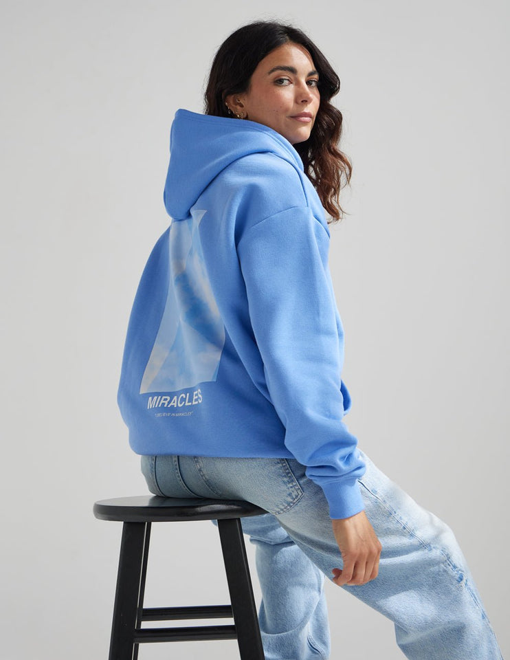 Miracles Blue Unisex Hoodie - Wear with style