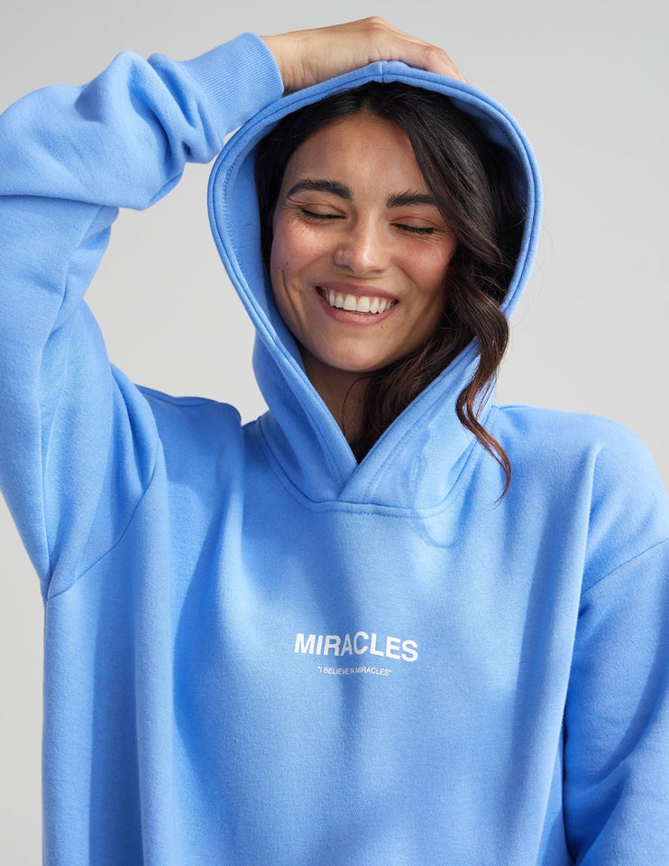 Miracles Blue Unisex Hoodie - Wear with style