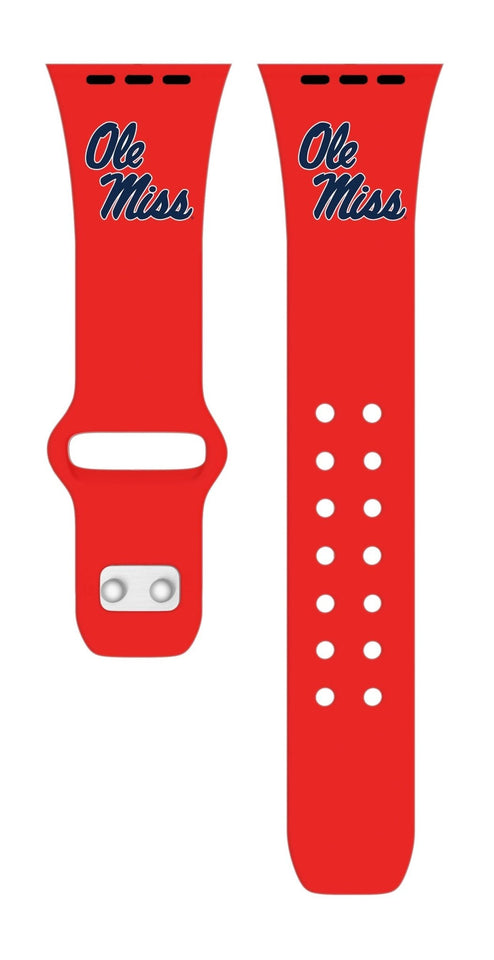 Mississippi Ole Miss HD Apple Watch Band - Wear with style