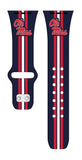 Mississippi Ole Miss HD Apple Watch Band - Wear with style