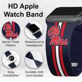 Mississippi Ole Miss HD Apple Watch Band - Wear with style