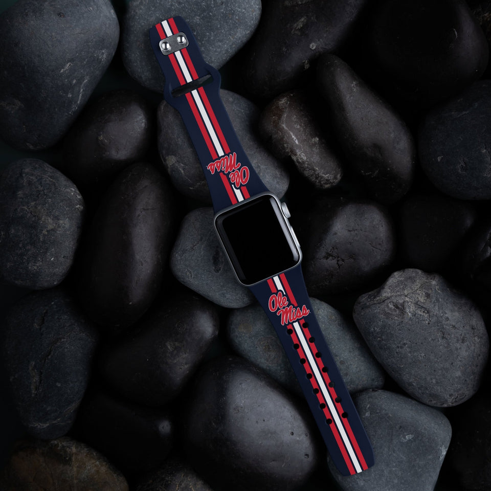 Mississippi Ole Miss HD Apple Watch Band - Wear with style