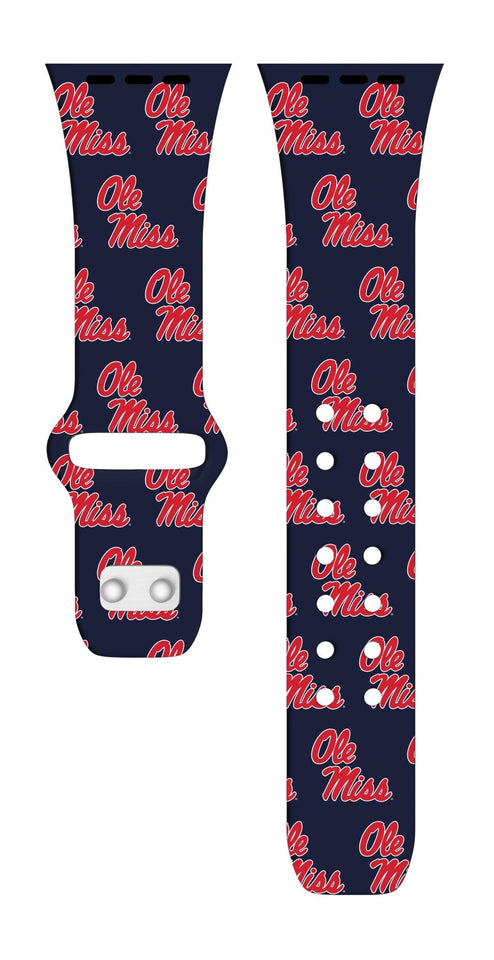 Mississippi Ole Miss HD Apple Watch Band - Wear with style