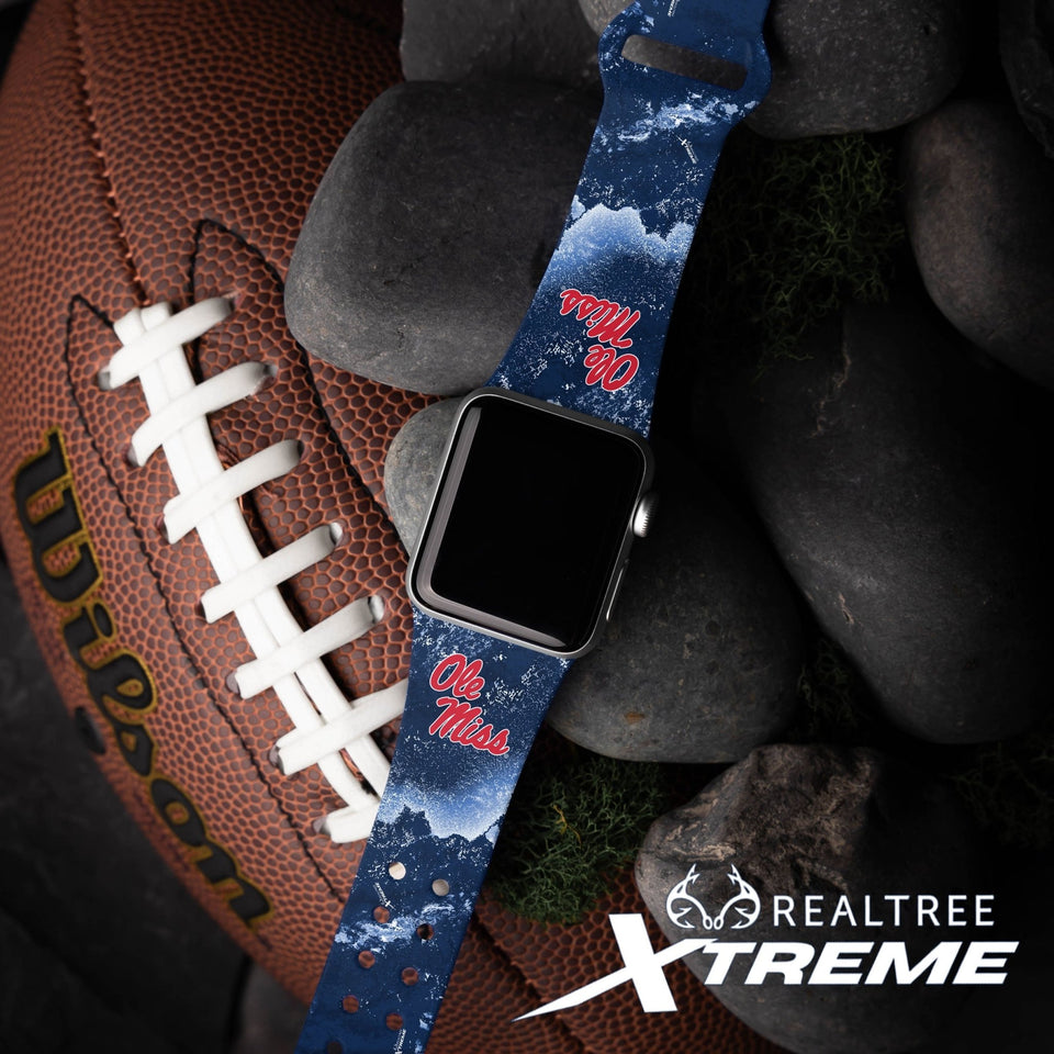 Mississippi Ole Miss Realtree HD Apple Watch Band - Wear with style