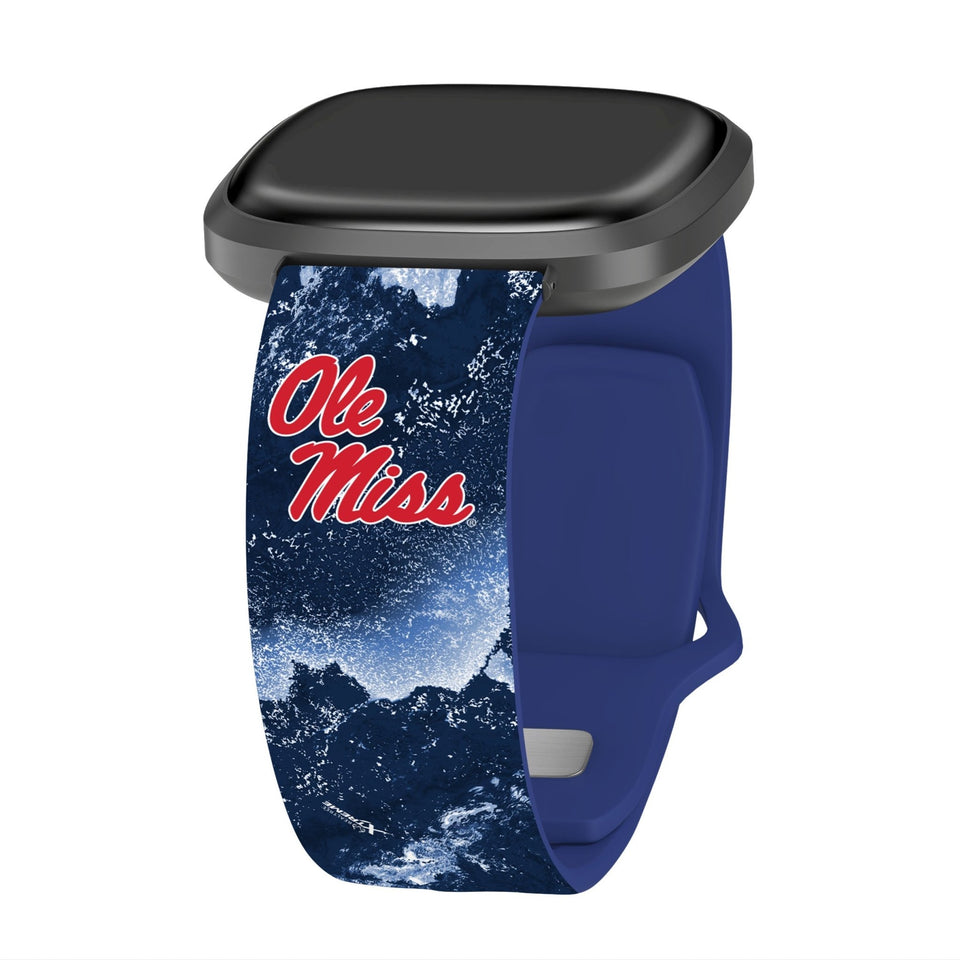 Mississippi Ole Miss Realtree HD Fitbit Versa 3 & Sense Watch Band - Wear with style