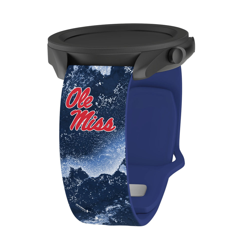 Mississippi Ole Miss Realtree HD Watchband for Samsung, Garmin, Fossil, and More - Wear with style