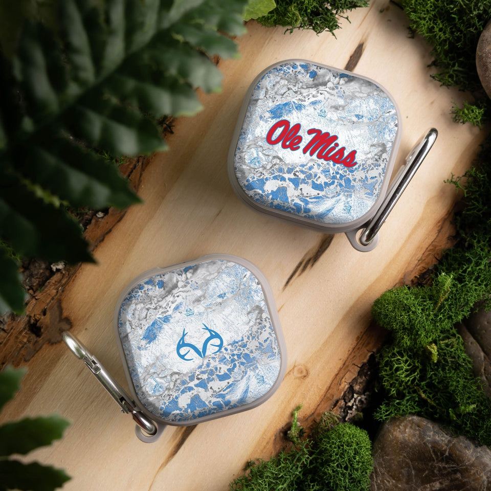 Mississippi Ole Miss Realtree HDX Samsung Galaxy Buds Pro & Buds Live Case Cover - Wear with style