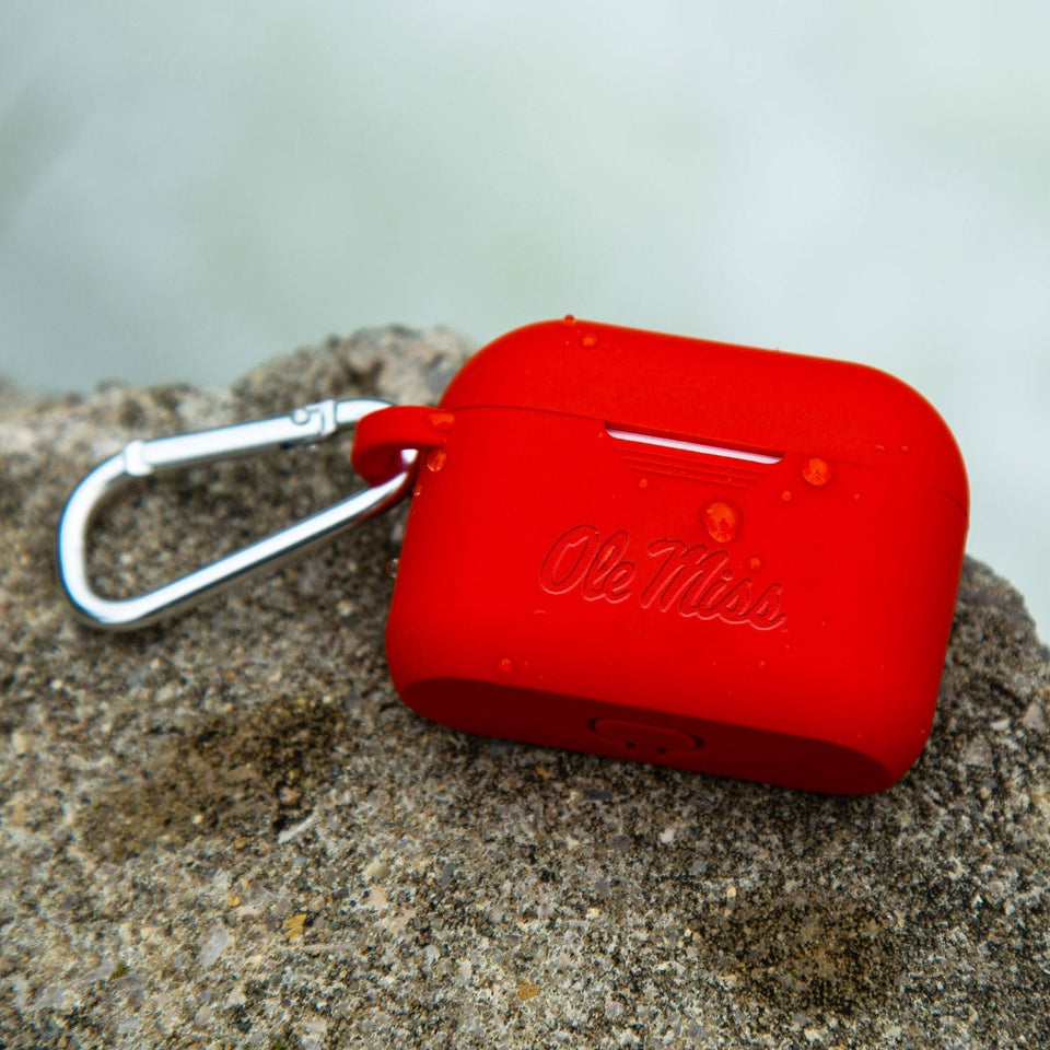 Mississippi Ole Miss Rebels Engraved AirPods Pro 1 & 2 Case Cover - Wear with style