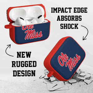 Mississippi Ole Miss Rebels HDX AirPods Pro 1 & 2 Case Cover - Wear with style