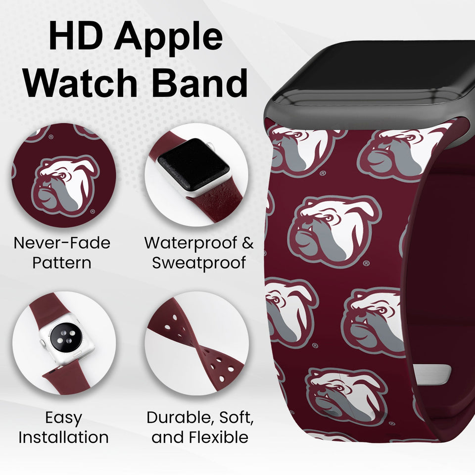 Mississippi State Bulldogs HD Apple Watch Band - Wear with style