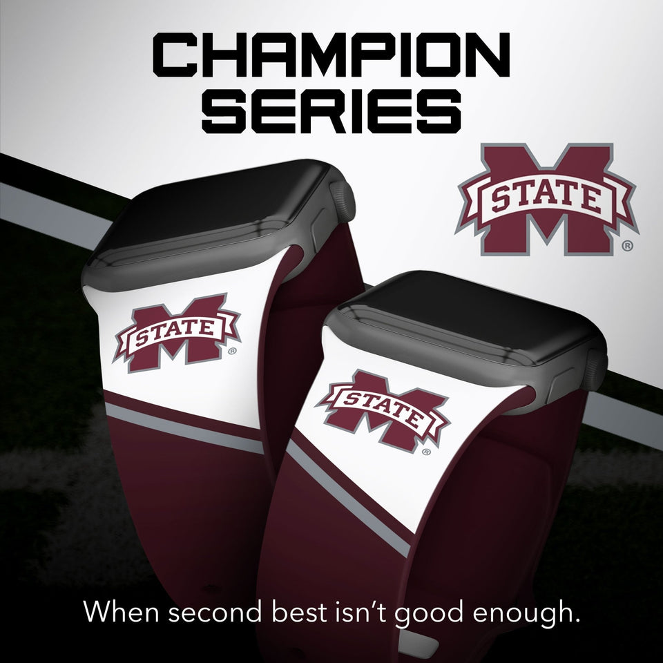 Mississippi State Bulldogs HD Apple Watch Band - Wear with style