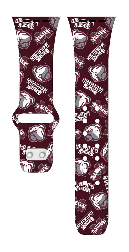 Mississippi State Bulldogs HD Apple Watch Band - Wear with style