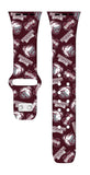 Mississippi State Bulldogs HD Apple Watch Band - Wear with style