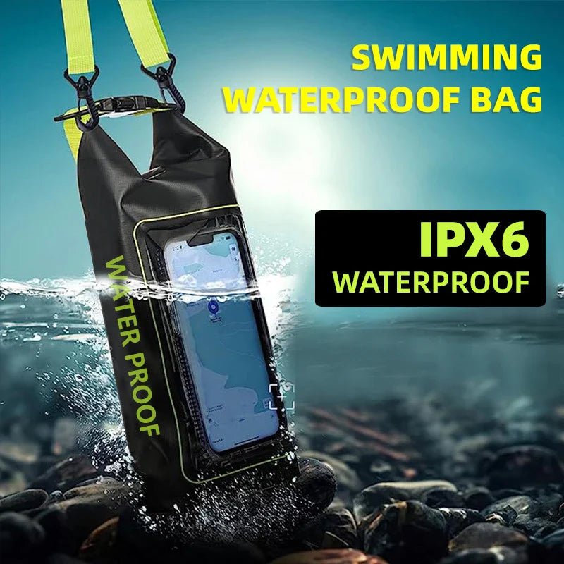 Mobile Waterproof Bags 2L PVC Swimming Bag - Wear with style