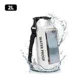 Mobile Waterproof Bags 2L PVC Swimming Bag - Wear with style