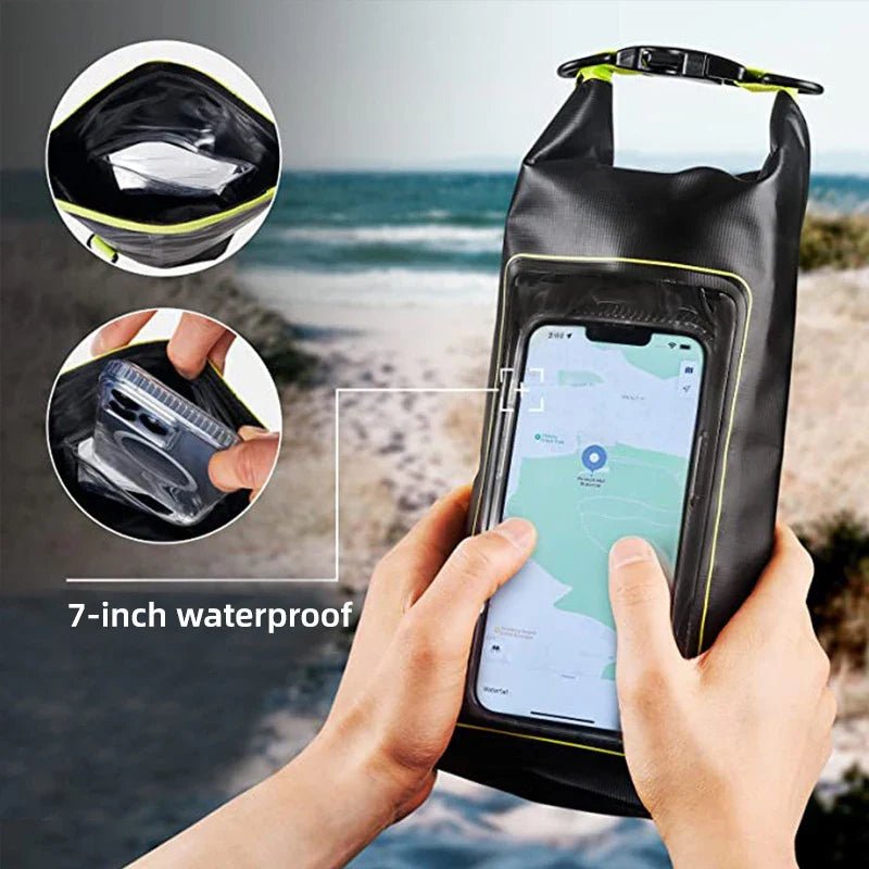 Mobile Waterproof Bags 2L PVC Swimming Bag - Wear with style