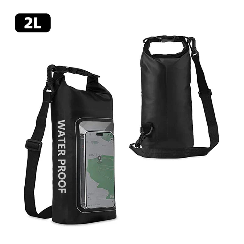 Mobile Waterproof Bags 2L PVC Swimming Bag - Wear with style