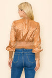 Mock Neck Long Sleeves Animal Print - Wear with style