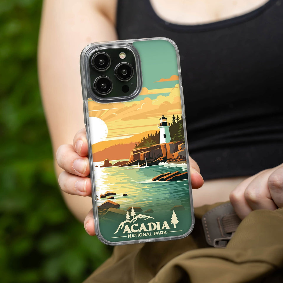National Parks Acadia HD Apple iPhone 12 Series Mag - Safe Phone Case - Wear with style