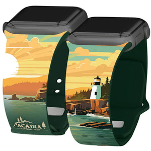 National Parks Acadia HD Apple Watch Band - Wear with style