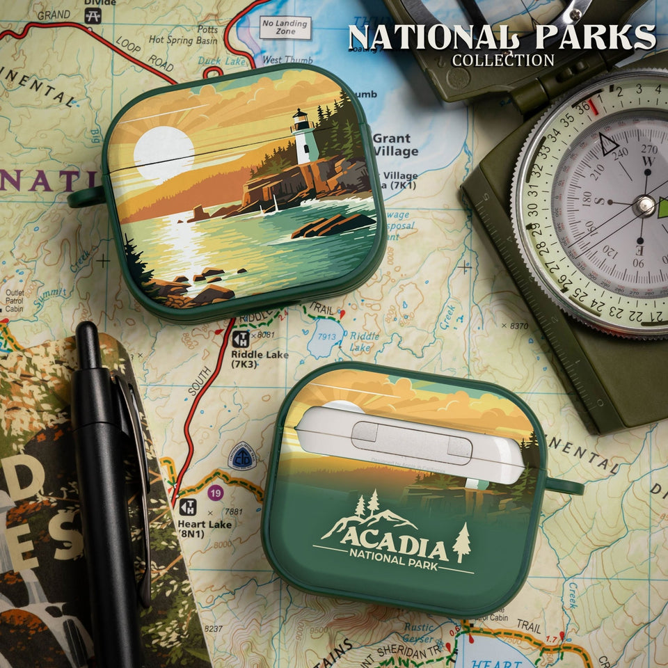 National Parks Acadia HDX Apple Airpods Gen 3 Case Cover - Wear with style