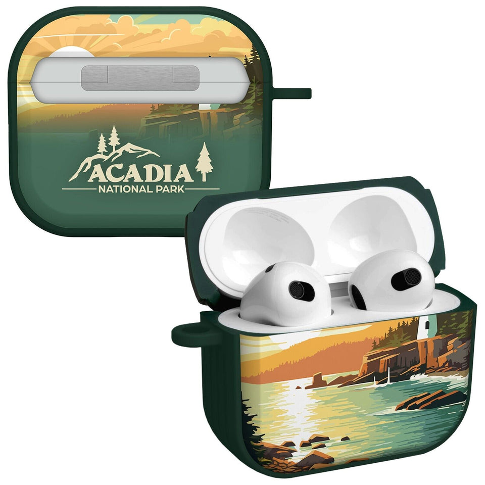 National Parks Acadia HDX Apple Airpods Gen 3 Case Cover - Wear with style