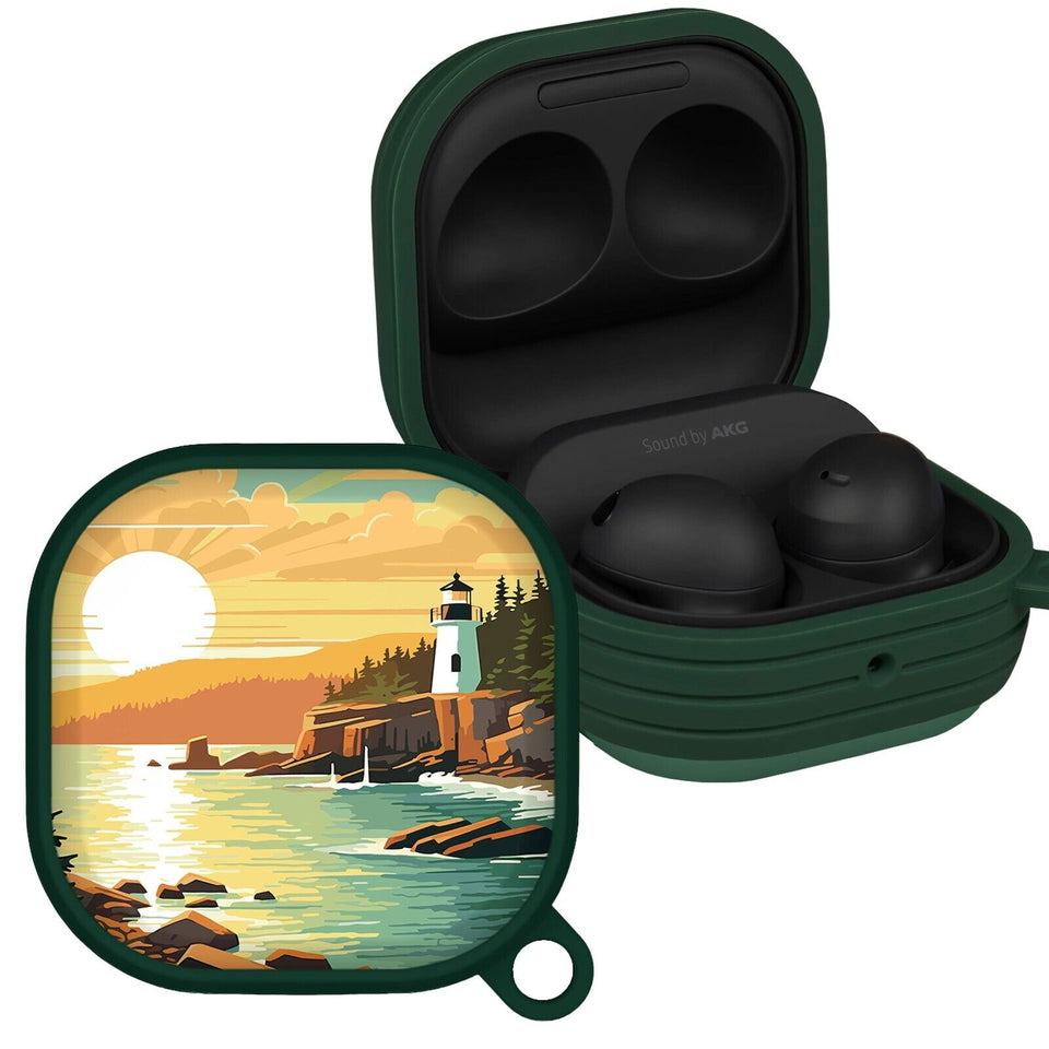 National Parks Acadia HDX Samsung Galaxy Buds Pro & Buds Live Case Cover - Wear with style