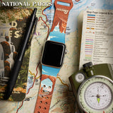 National Parks Arches HD Fitbit Versa 3 & Sense 1 Watch Band - Wear with style