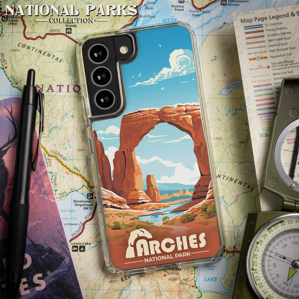 National Parks Arches HD Samsung Galaxy S22 Phone Case - Wear with style