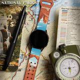 National Parks Arches HD Watchband for Samsung, Garmin, Fossil, and More - Wear with style