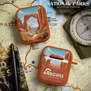 National Parks Arches HDX Apple Airpods Gen 1 & 2 Case Cover - Wear with style
