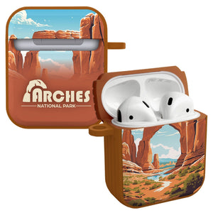 National Parks Arches HDX Apple Airpods Gen 1 & 2 Case Cover - Wear with style