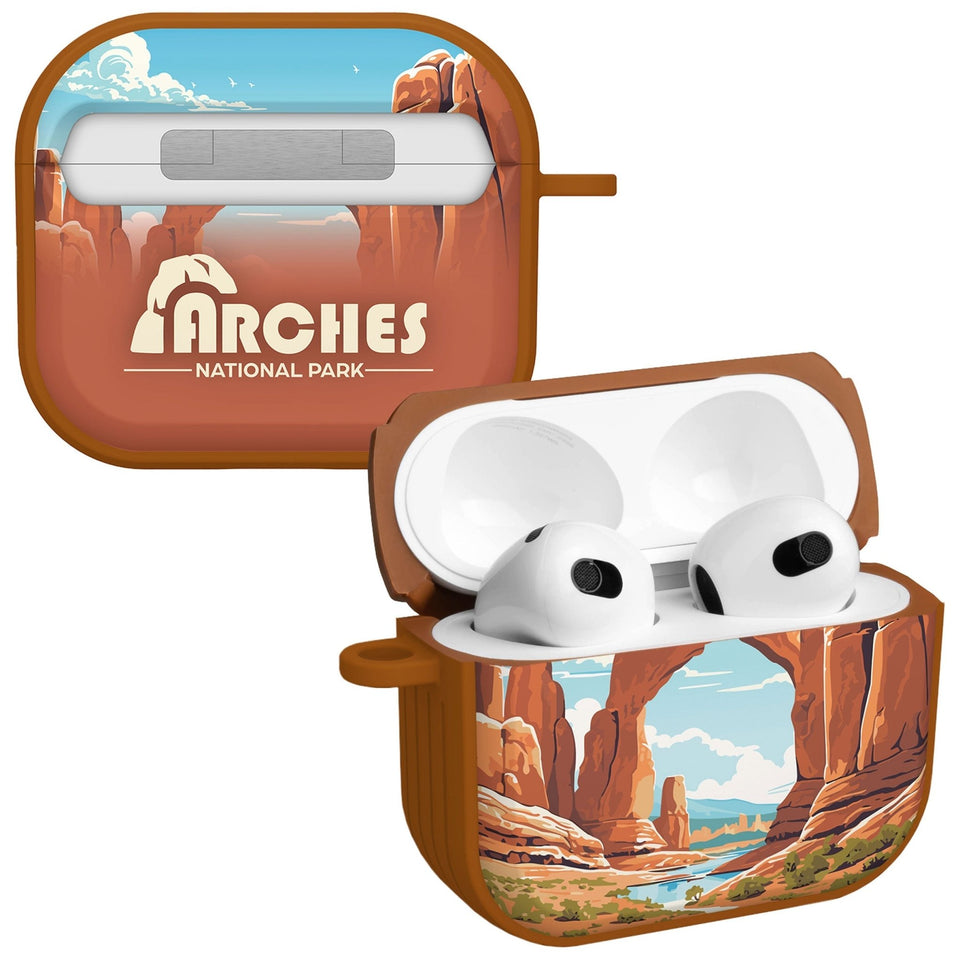 National Parks Arches HDX Apple Airpods Gen 3 Case Cover - Wear with style