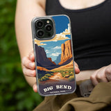 National Parks Big Bend HD Apple iPhone 15 Series Mag - Safe Phone Case - Wear with style