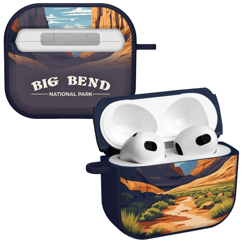 National Parks Big Bend HDX Apple Airpods Gen 3 Case Cover - Wear with style