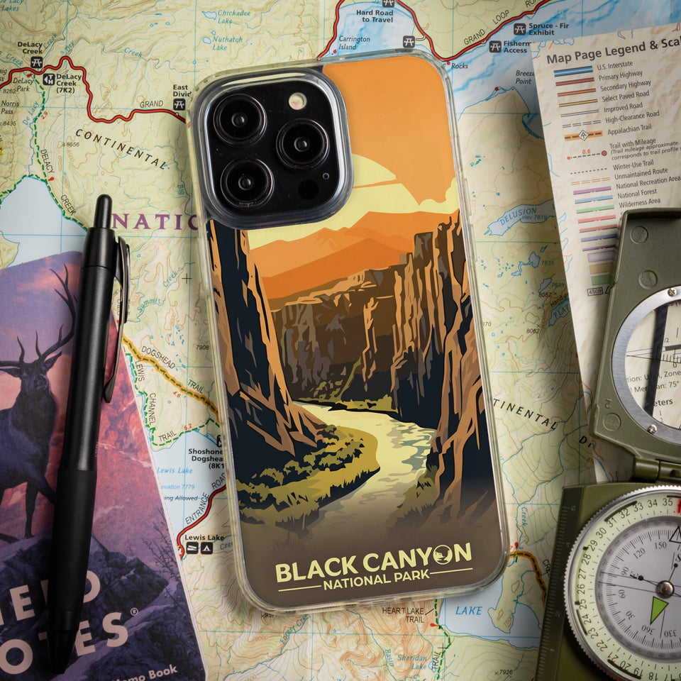 National Parks Black Canyon HD Apple iPhone 12 Series Mag - Safe Phone Case - Wear with style