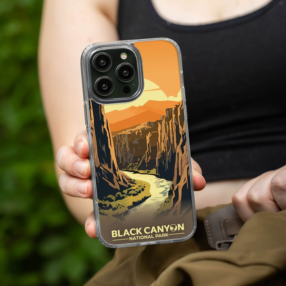 National Parks Black Canyon HD Apple iPhone 12 Series Mag - Safe Phone Case - Wear with style