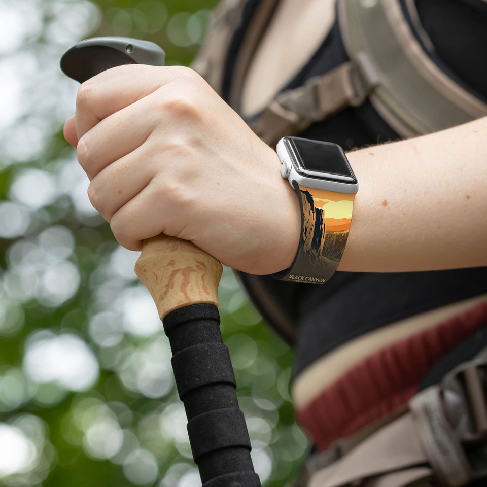 National Parks Black Canyon HD Apple Watch Band - Wear with style