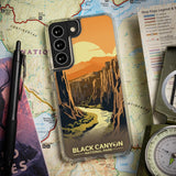 National Parks Black Canyon HD Samsung Galaxy S21 Phone Case - Wear with style