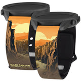 National Parks Black Canyon HD Watchband for Samsung, Garmin, Fossil, and More - Wear with style