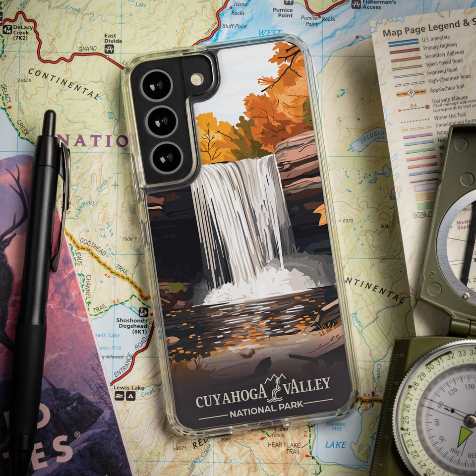 National Parks Cuyahoga Valley HD Samsung Galaxy S24 Phone Case - Wear with style