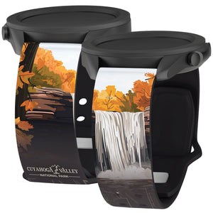 National Parks Cuyahoga Valley HD Watchband for Samsung, Garmin, Fossil, and More - Wear with style