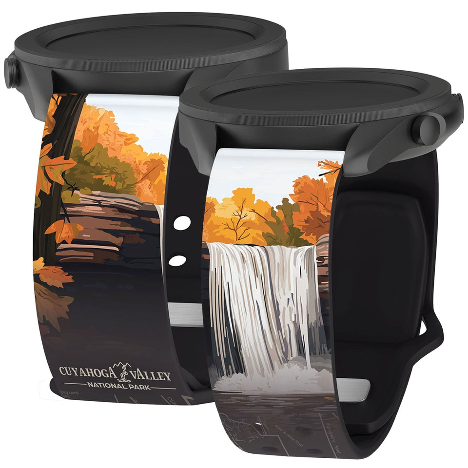 National Parks Cuyahoga Valley HD Watchband for Samsung, Garmin, Fossil, and More - Wear with style