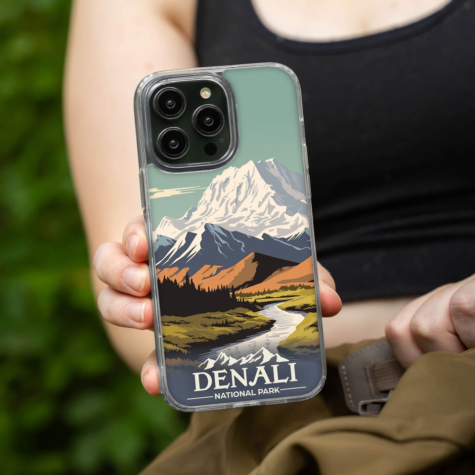 National Parks Denali HD Apple iPhone 13 Series Mag - Safe Phone Case - Wear with style