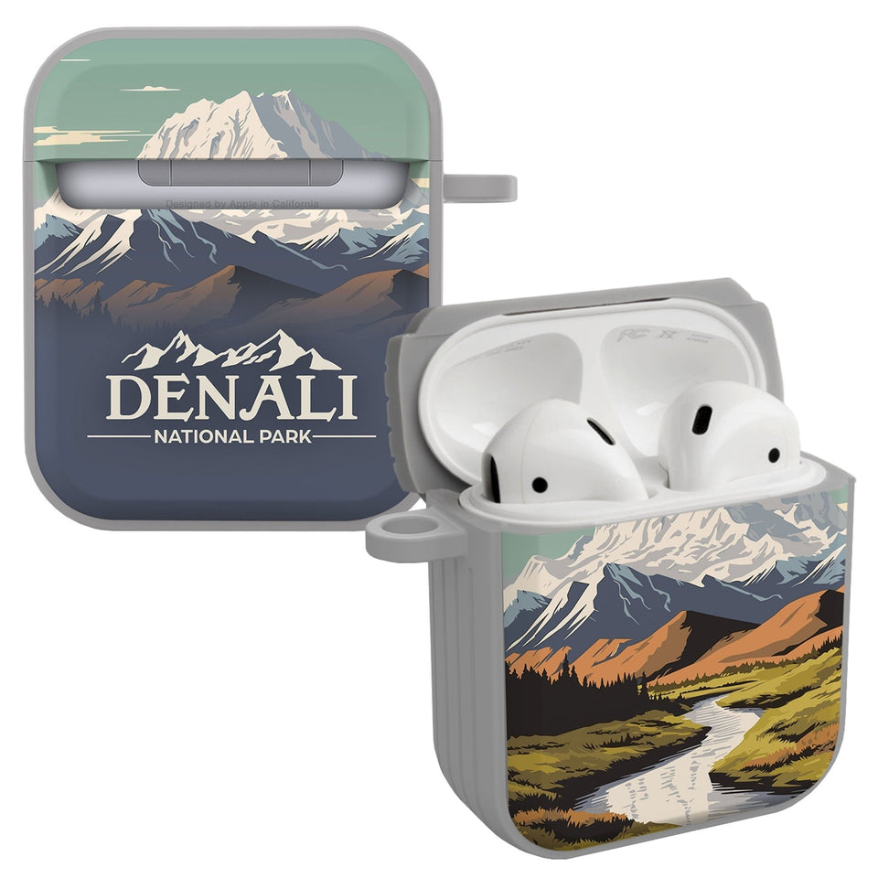 National Parks Denali HDX Apple Airpods Gen 1 & 2 Case Cover - Wear with style