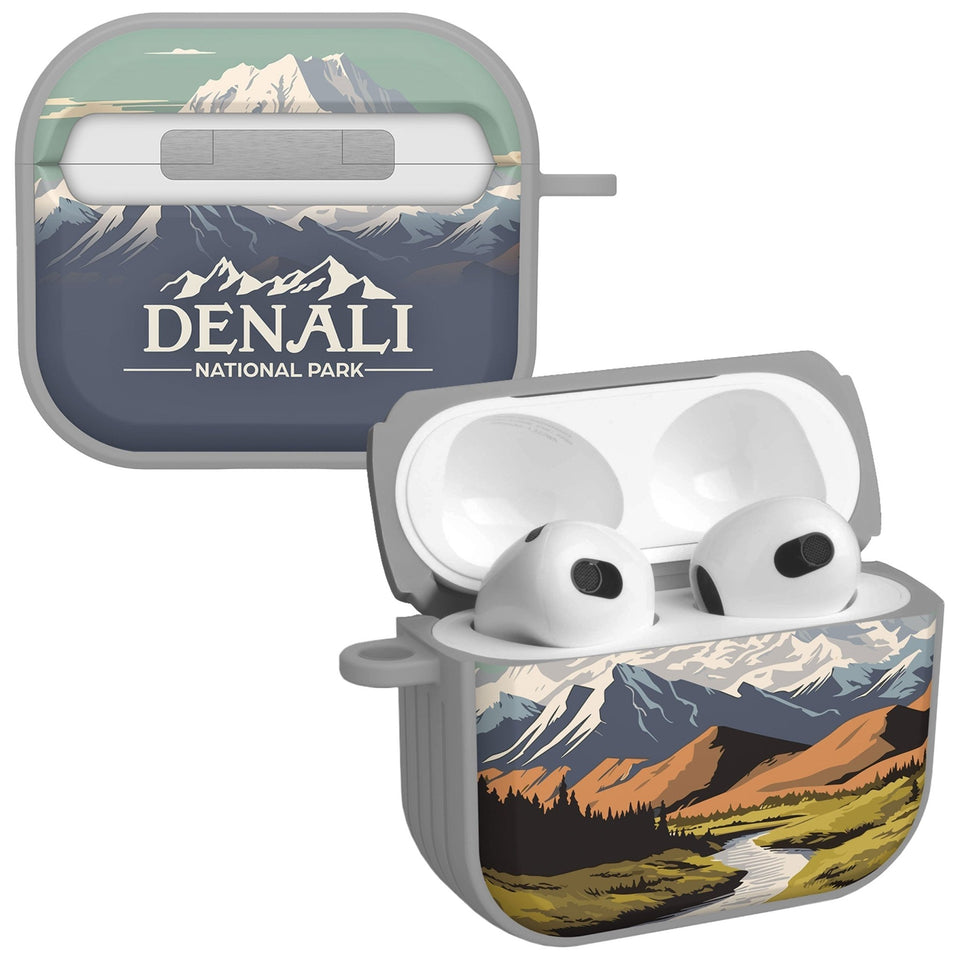 National Parks Denali HDX Apple Airpods Gen 3 Case Cover - Wear with style