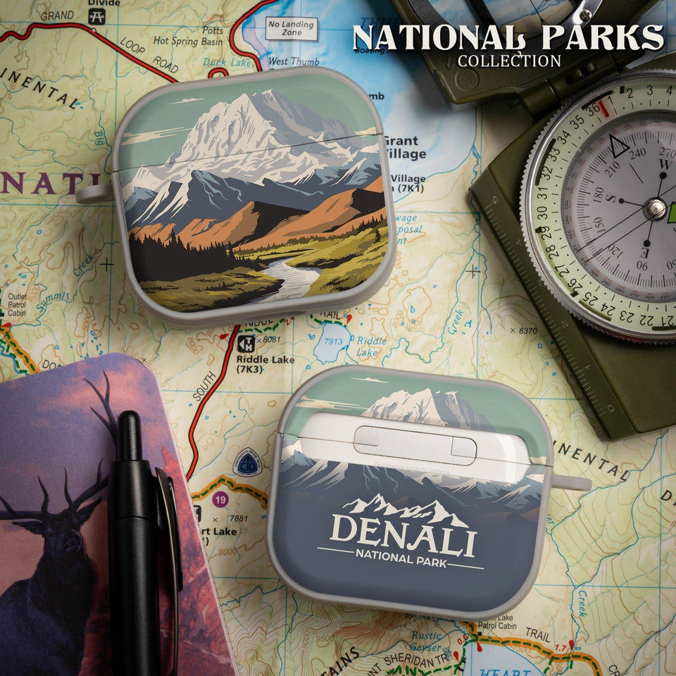 National Parks Denali HDX Apple Airpods Gen 3 Case Cover - Wear with style