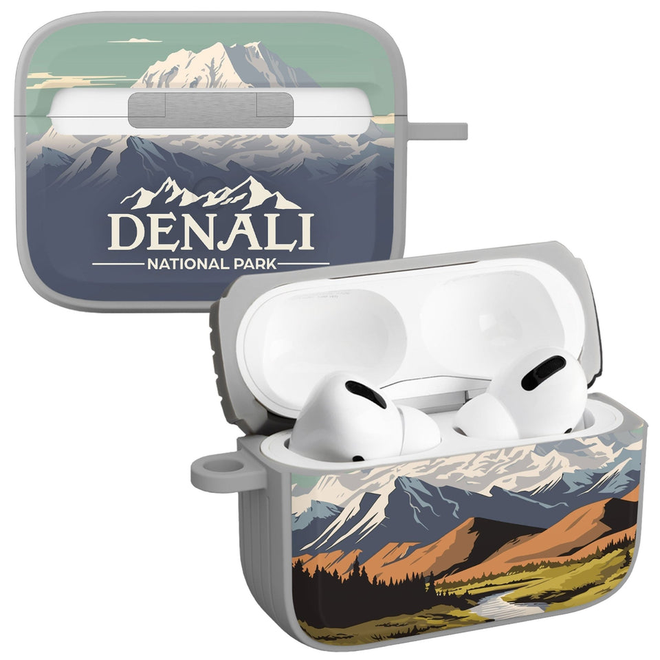 National Parks Denali HDX Apple Airpods Pro 1 & 2 Case Cover - Wear with style